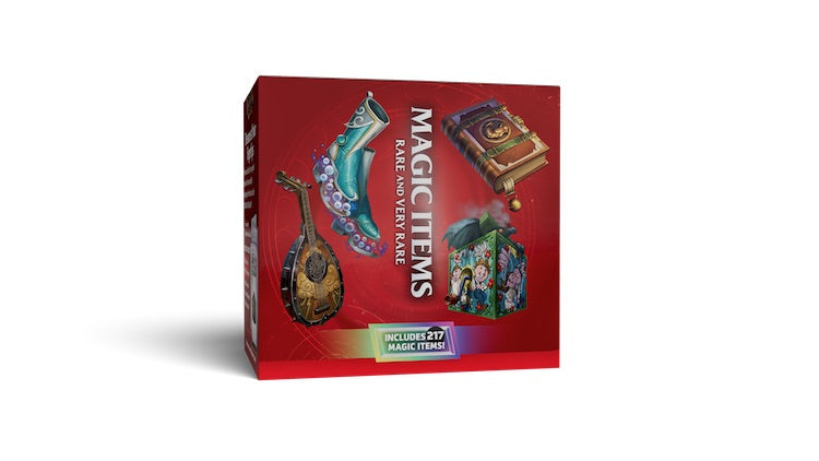 [PREORDER 4 AUGUST] Magic Items: Rare and Very Rare | Dungeons & Dragons Reference Cards