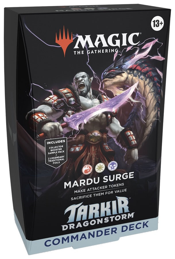 Mardu Surge - Magic: The Gathering Tarkir: Dragonstorm Commander Deck
