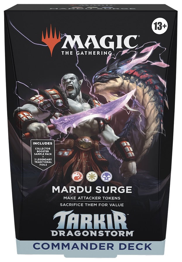 Mardu Surge - Magic: The Gathering Tarkir: Dragonstorm Commander Deck