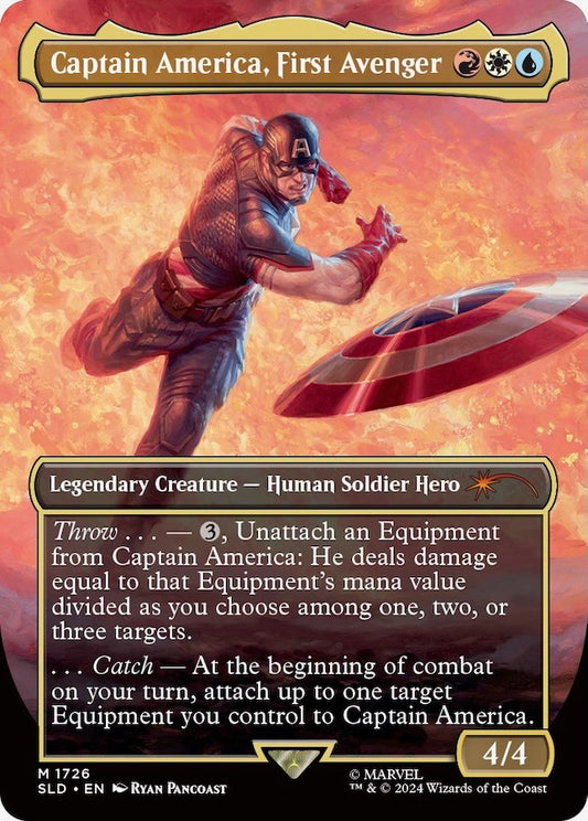 Marvel Superdrop: Secret Lair x Marvel's Captain America