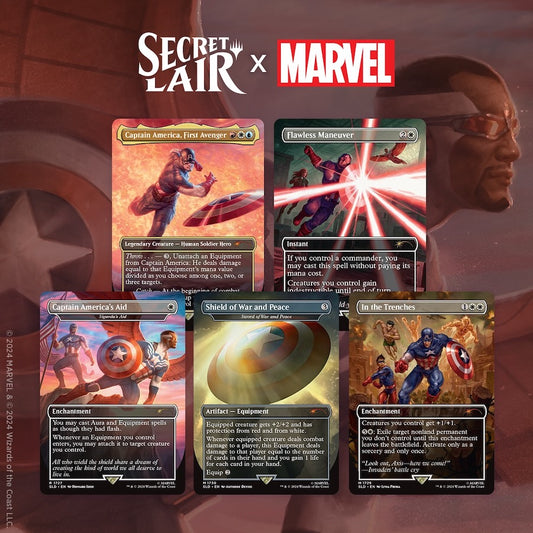 Marvel Superdrop: Secret Lair x Marvel's Captain America