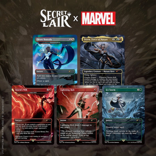 Marvel Superdrop: Secret Lair x Marvel's Storm