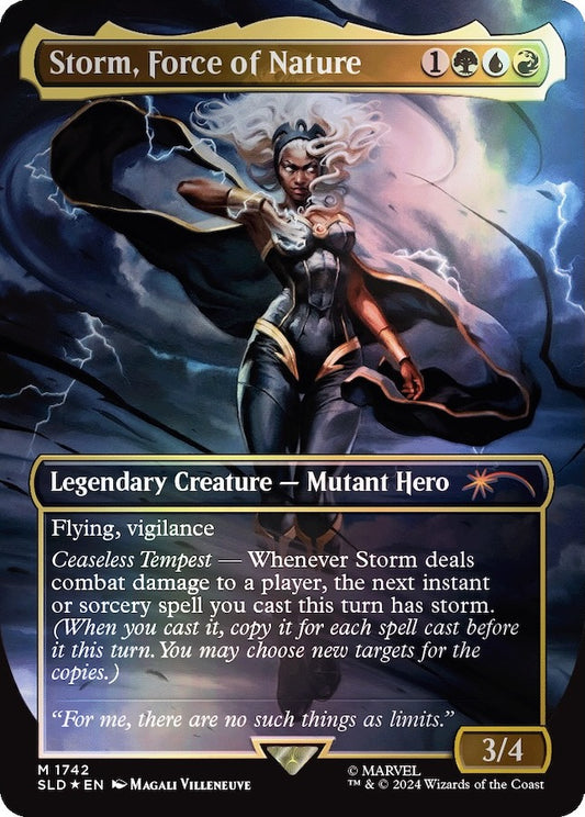 Marvel Superdrop: Secret Lair x Marvel's Storm Rainbow Foil Edition