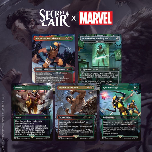 Marvel Superdrop: Secret Lair x Marvel's Wolverine