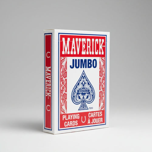 Maverick Playing Cards – Jumbo Index (Red)
