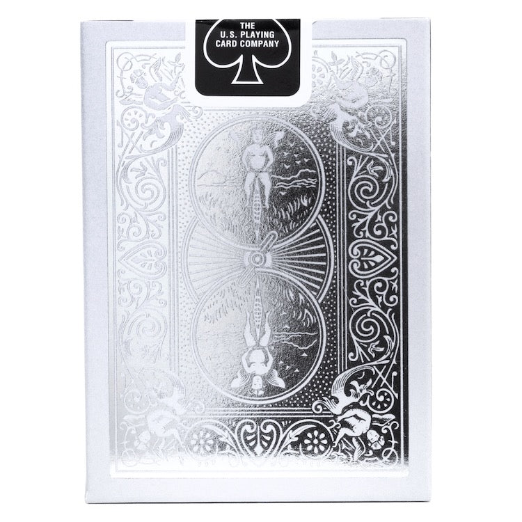 Metalluxe Silver Playing Cards