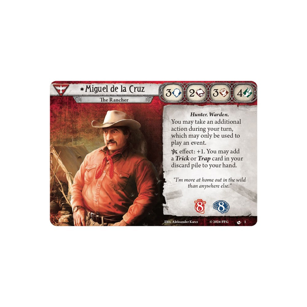 Miguel de la Cruz Investigator Deck (Arkham Horror: The Card Game)