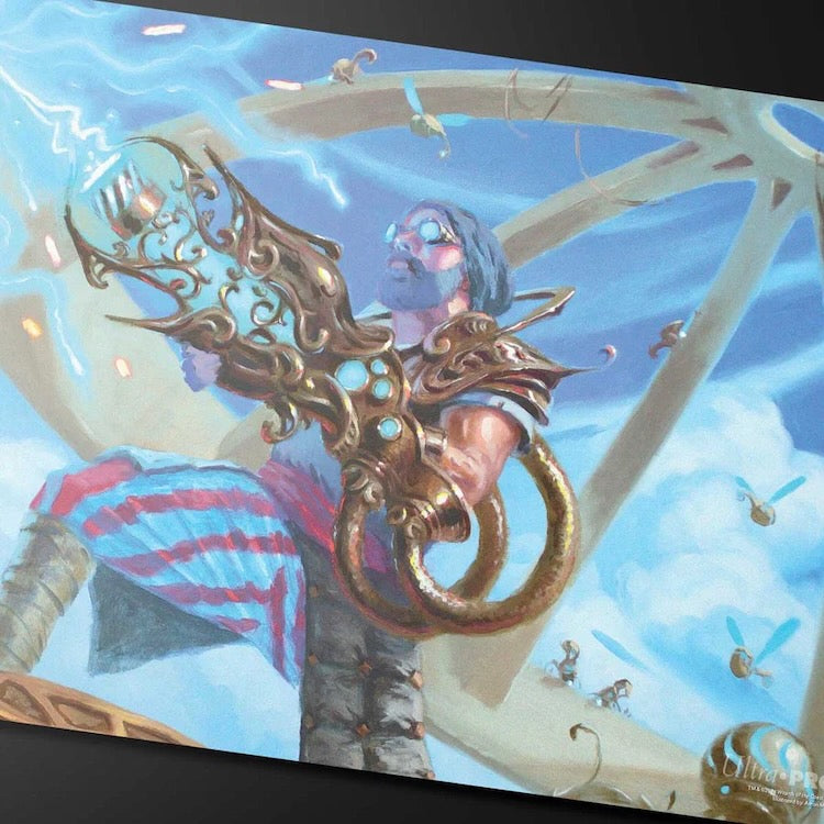 Modern Horizons 3 Satya, Aetherflux Genius Standard Gaming Playmat for Magic: The Gathering