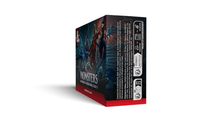[PREORDER 4 AUGUST] Monsters: Fearsome and Ferocious | Dungeons & Dragons Reference Cards