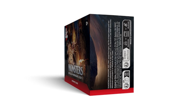 [PREORDER 4 AUGUST] Monsters: Mystical and Menacing | Dungeons & Dragons Reference Cards