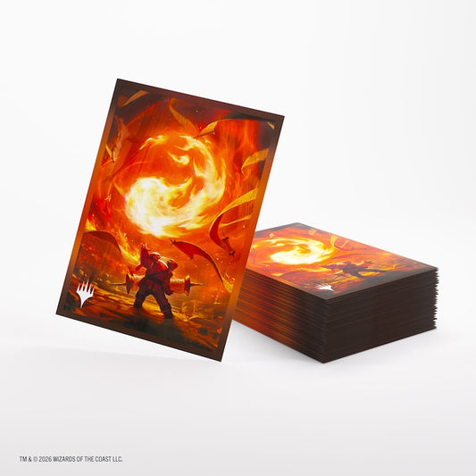 [PREORDER 24 APRIL] Mountain - Gamegenic Premium Art Sleeves (Magic: The Gathering Secrets of Strixhaven)