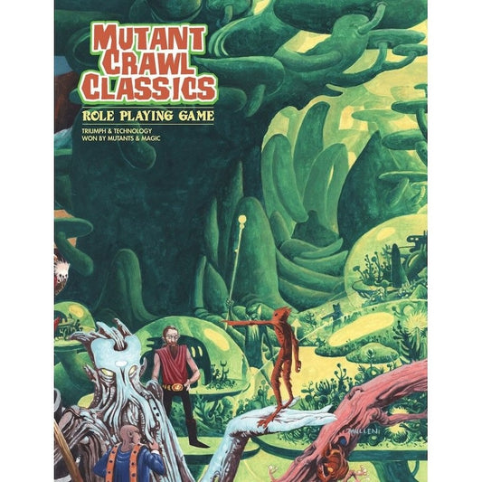 Mutant Crawl Classics Role Playing Game (MCC RPG) - Peter Mullen Cover