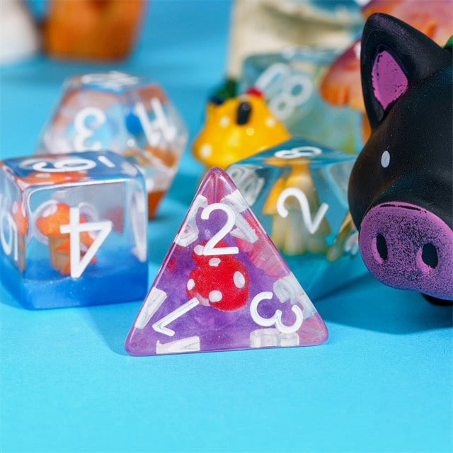 Mycelium Mischief Dice Set