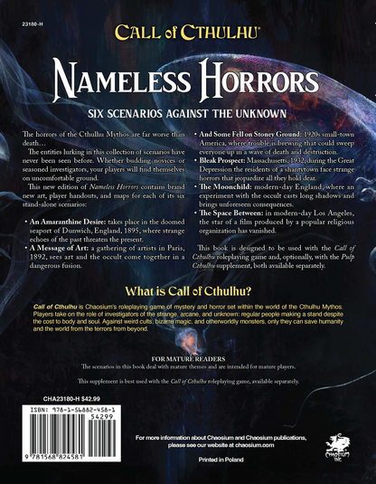 Call of Cthulhu: Nameless Horrors