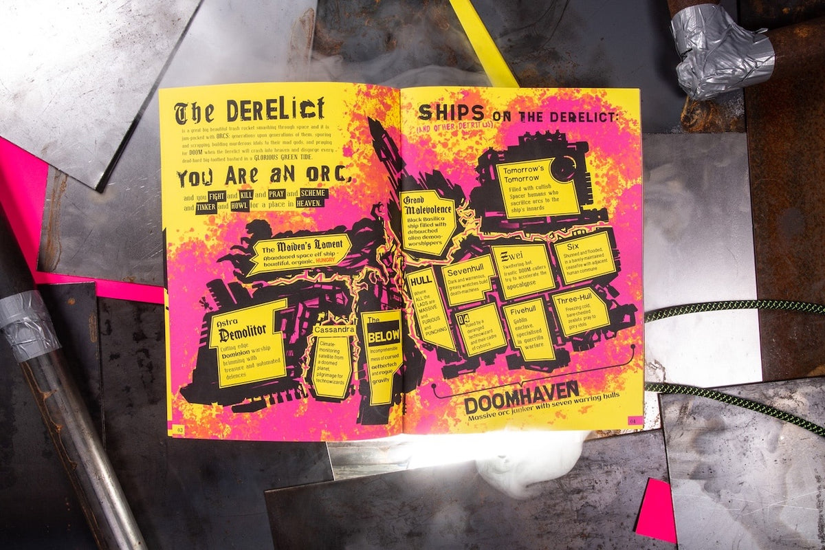 ORC BORG (Neon Zine Edition)