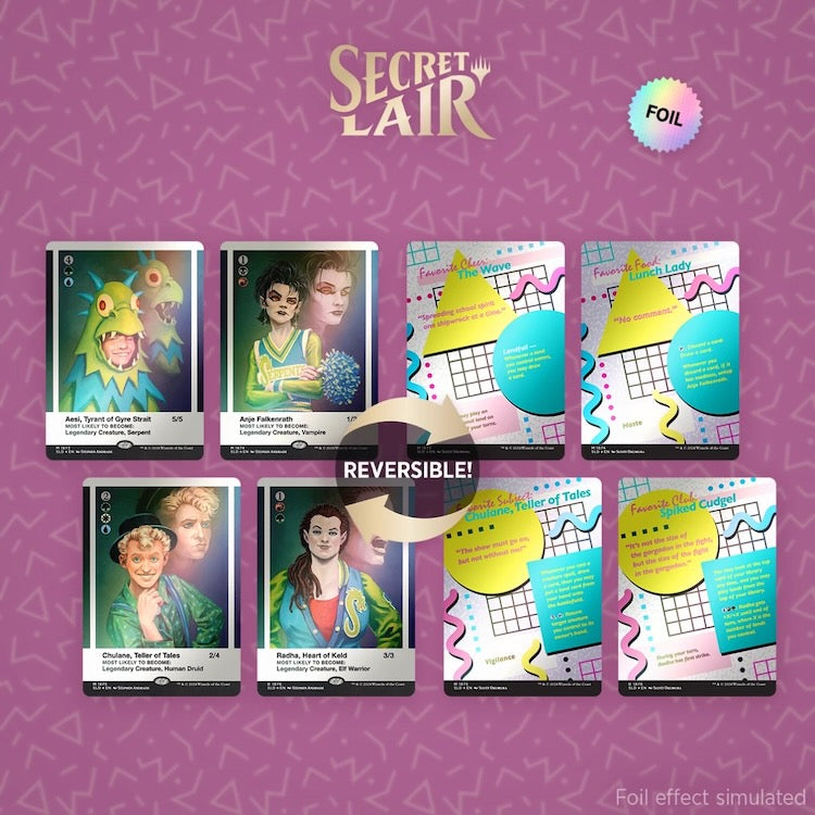 Our Boss Is On Vacation Superdrop: Secret Lair High: Class Of '87 Foil Edition