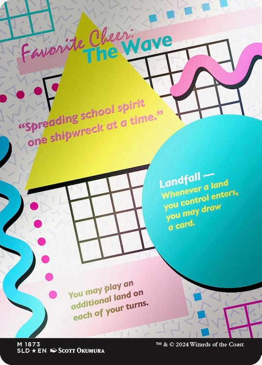 Our Boss Is On Vacation Superdrop: Secret Lair High: Class Of '87 Foil Edition