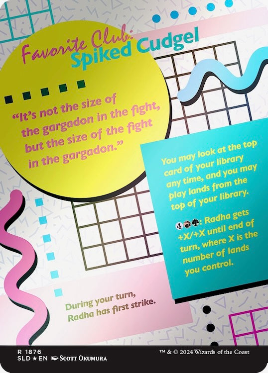 Our Boss Is On Vacation Superdrop: Secret Lair High: Class Of '87 Foil Edition