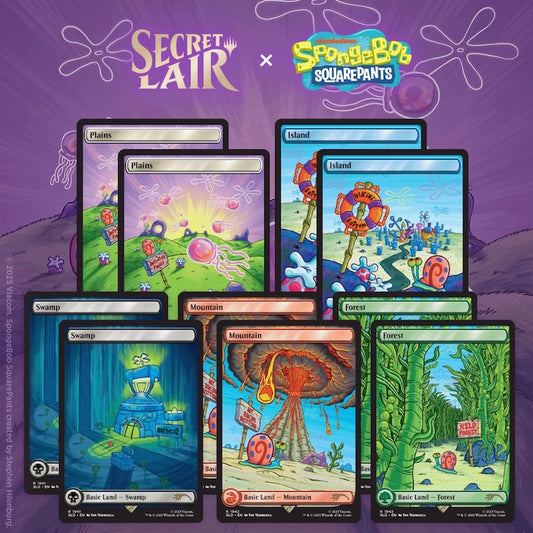 Our Boss Is On Vacation Superdrop: Secret Lair X SpongeBob SquarePants: Lands Under The Sea
