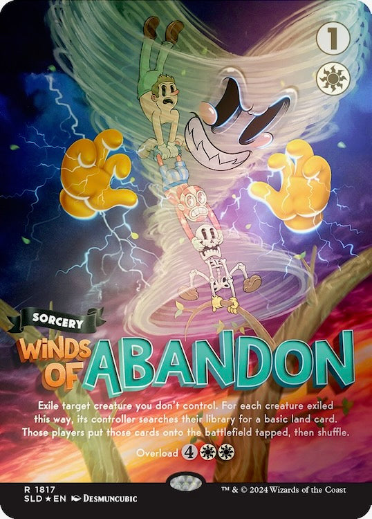 Our Boss Is On Vacation Superdrop: Twisted Toons Rainbow Foil Edition