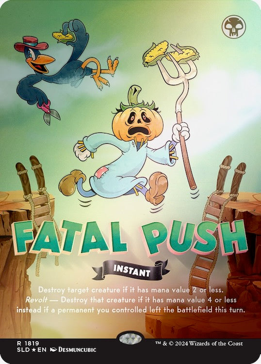 Our Boss Is On Vacation Superdrop: Twisted Toons Rainbow Foil Edition