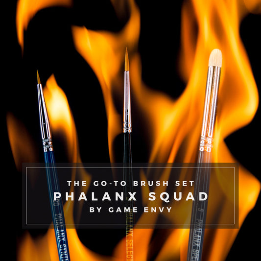 Game Envy: Phalanx SQUAD – 3-Brush Variety Set
