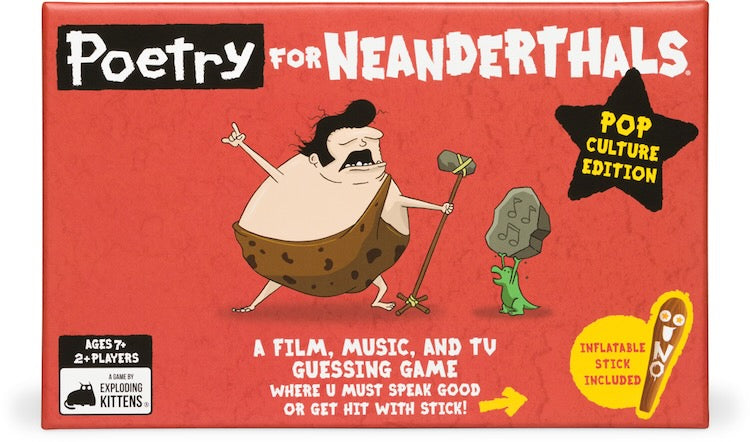 Poetry for Neanderthals: Pop Culture Edition