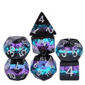 Purple Mort Bleu Layered Glitter Dice Set