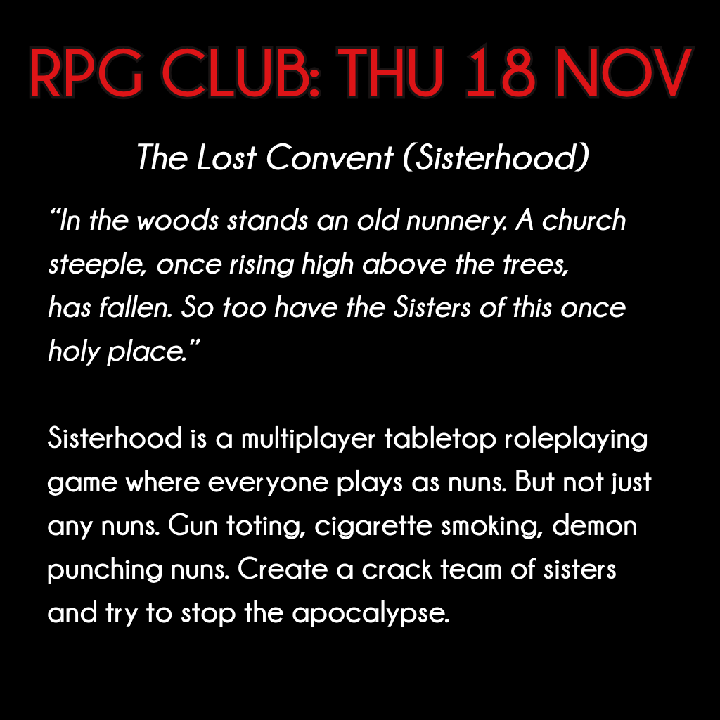 Community RPG Club Tickets | Weekly Sessions at Behold Games