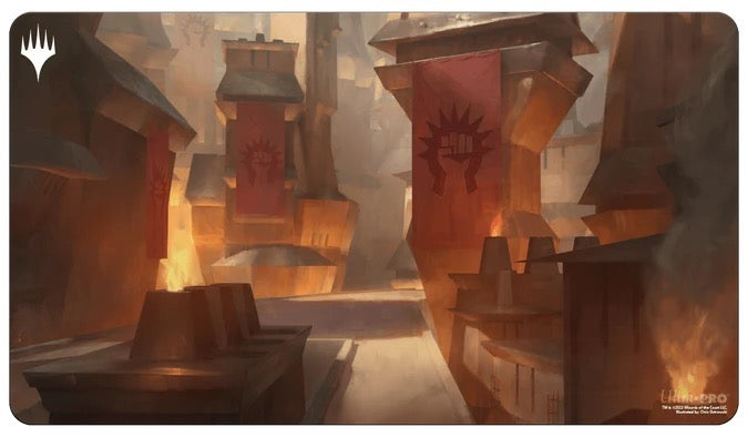 Ravnica Remastered Boros Legion Sacred Foundry Standard Gaming Playmat for Magic: The Gathering