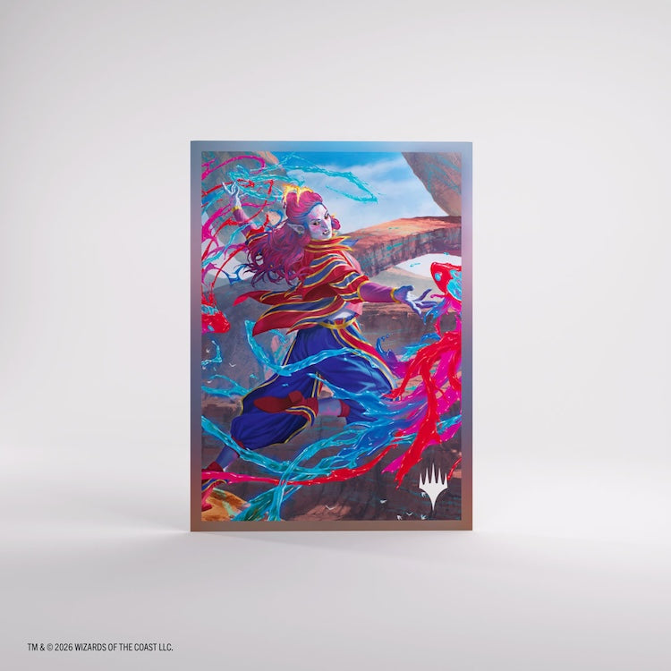 Rootha, Mastering The Moment - Gamegenic Premium Art Sleeves (Magic: The Gathering Secrets of Strixhaven)