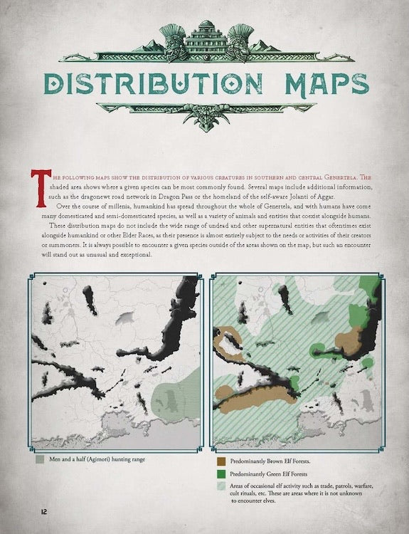 RuneQuest - Glorantha Bestiary