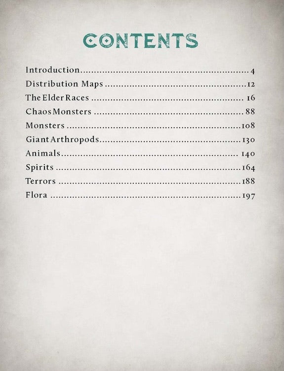 RuneQuest - Glorantha Bestiary