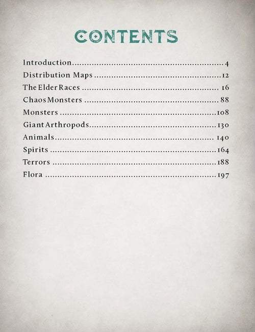 RuneQuest - Glorantha Bestiary
