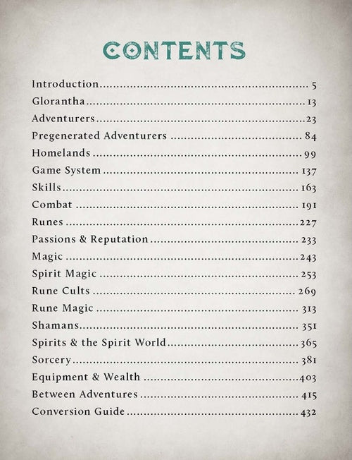 RuneQuest - Roleplaying in Glorantha
