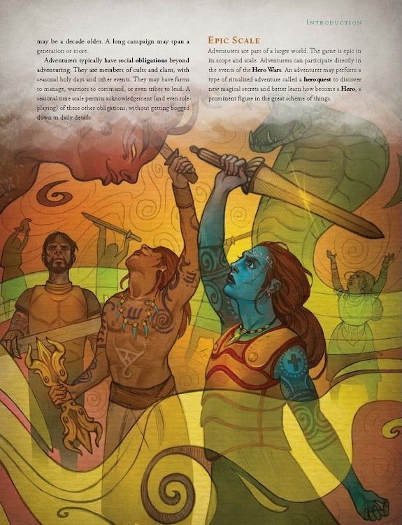 RuneQuest - Roleplaying in Glorantha