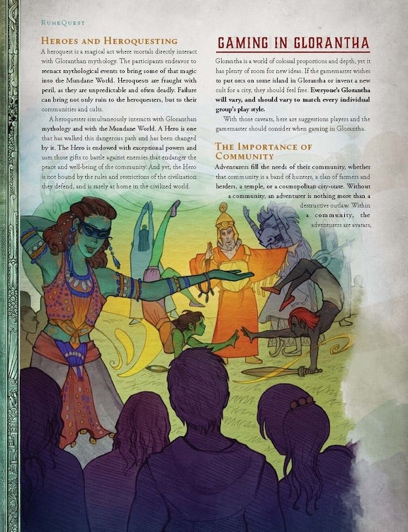 RuneQuest - Roleplaying in Glorantha