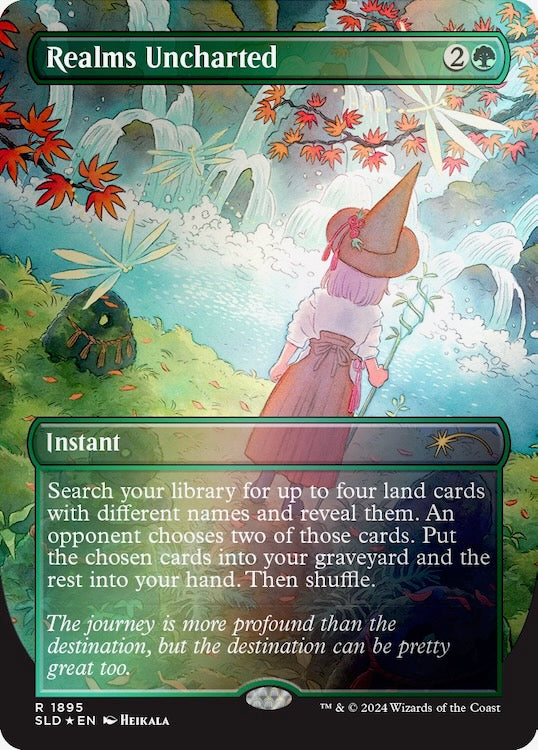 Secret Lair: Adventures Of The Little Witch Rainbow Foil Edition