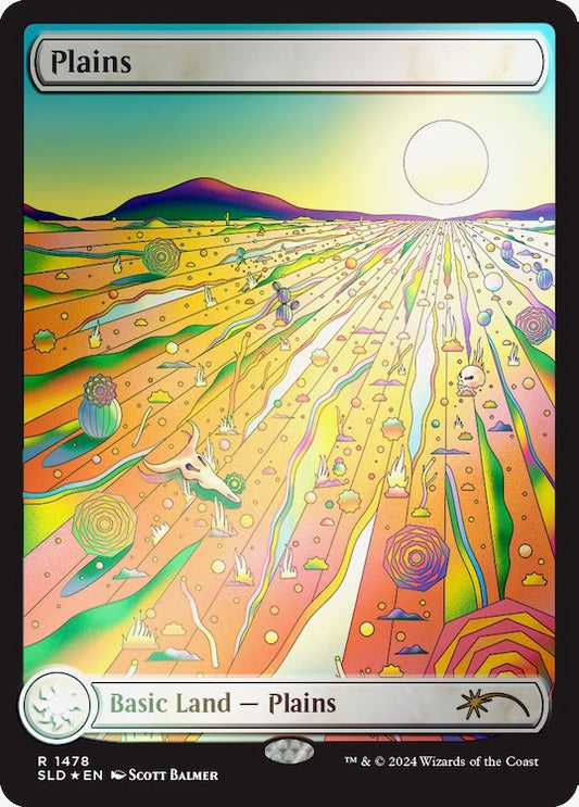 Secret Lair: The Strange Sands: Plains Rainbow Foil Edition