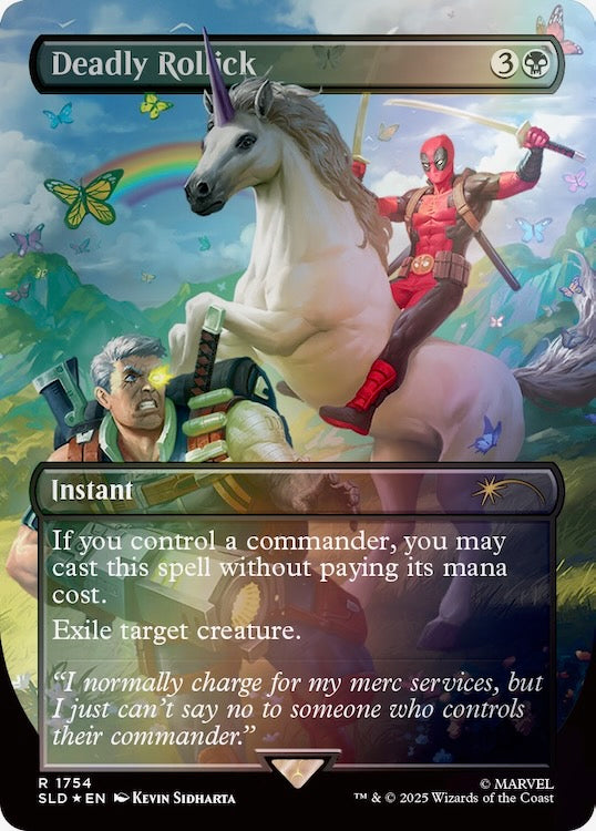 Secret Lair X Marvel's Deadpool Rainbow Foil Edition (Secret Lair