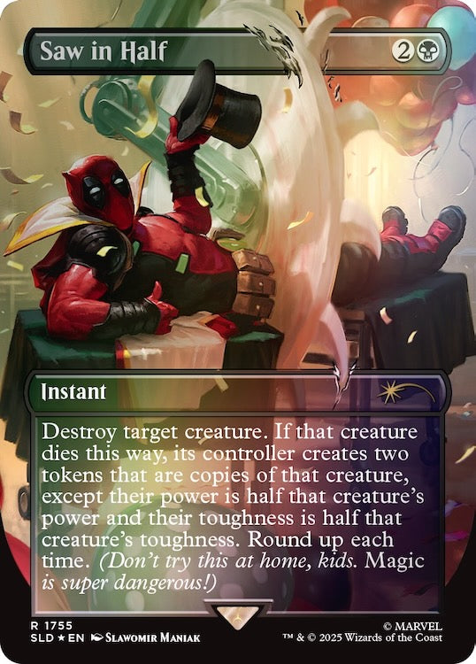 Secret Lair X Marvel's Deadpool Rainbow Foil Edition (Secret Lair April 'Pools Day!)