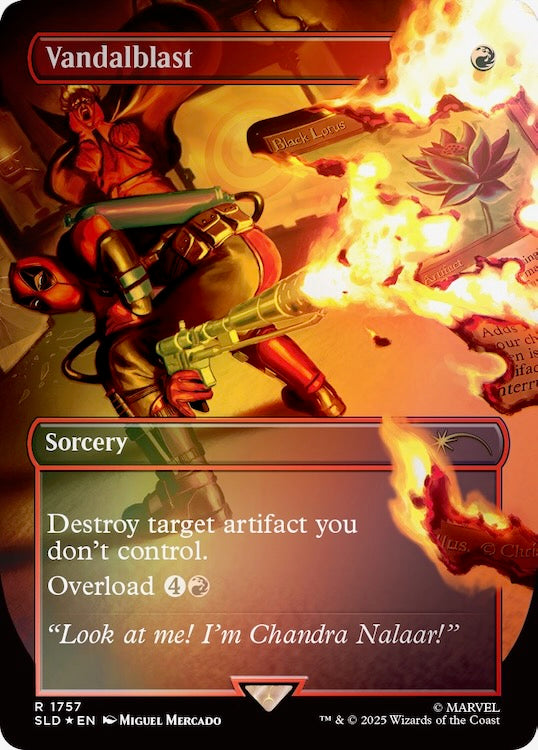 Secret Lair X Marvel's Deadpool Rainbow Foil Edition (Secret Lair April 'Pools Day!)