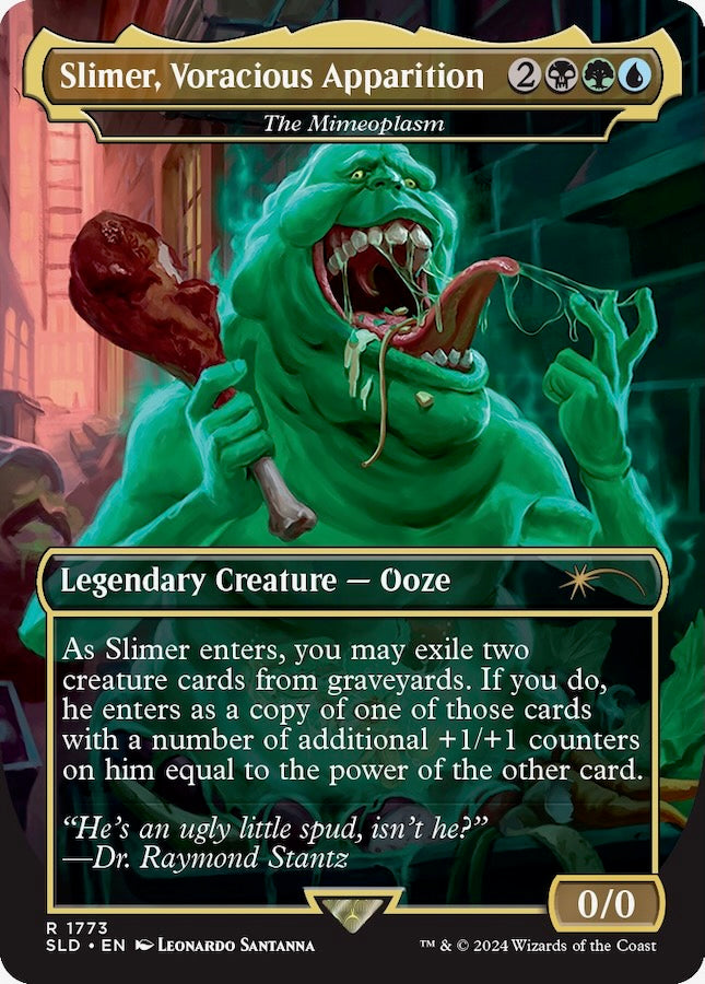 Secret Lair x Ghostbusters: Slimer (Secret Lair Camp Totally Safe Superdrop)