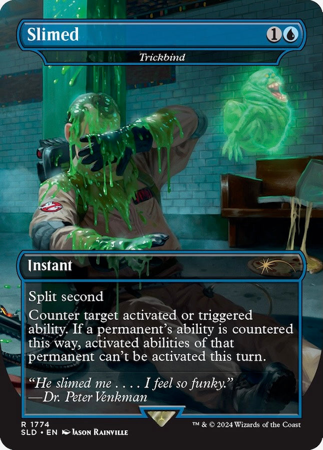 Secret Lair x Ghostbusters: Slimer (Secret Lair Camp Totally Safe Superdrop)