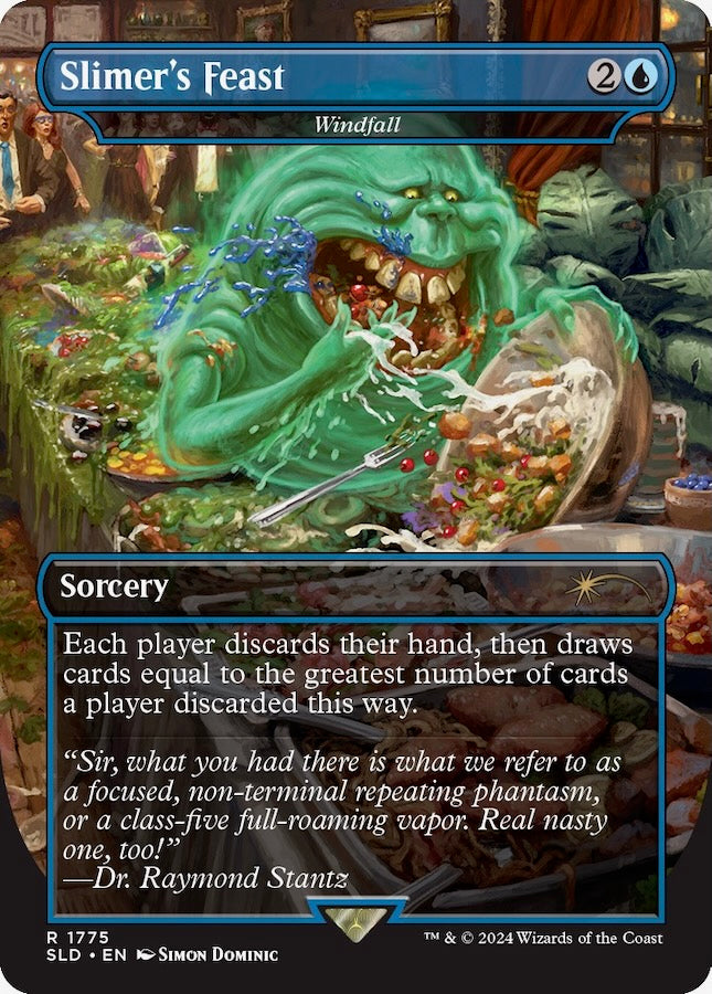 Secret Lair x Ghostbusters: Slimer (Secret Lair Camp Totally Safe Superdrop)