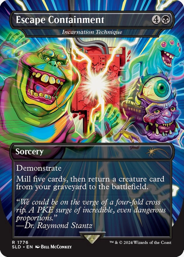 Secret Lair Camp Totally Safe Superdrop: Secret Lair x Ghostbusters: Slimer