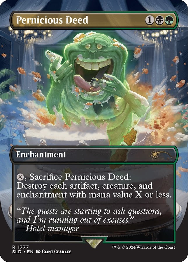Secret Lair x Ghostbusters: Slimer (Secret Lair Camp Totally Safe Superdrop)