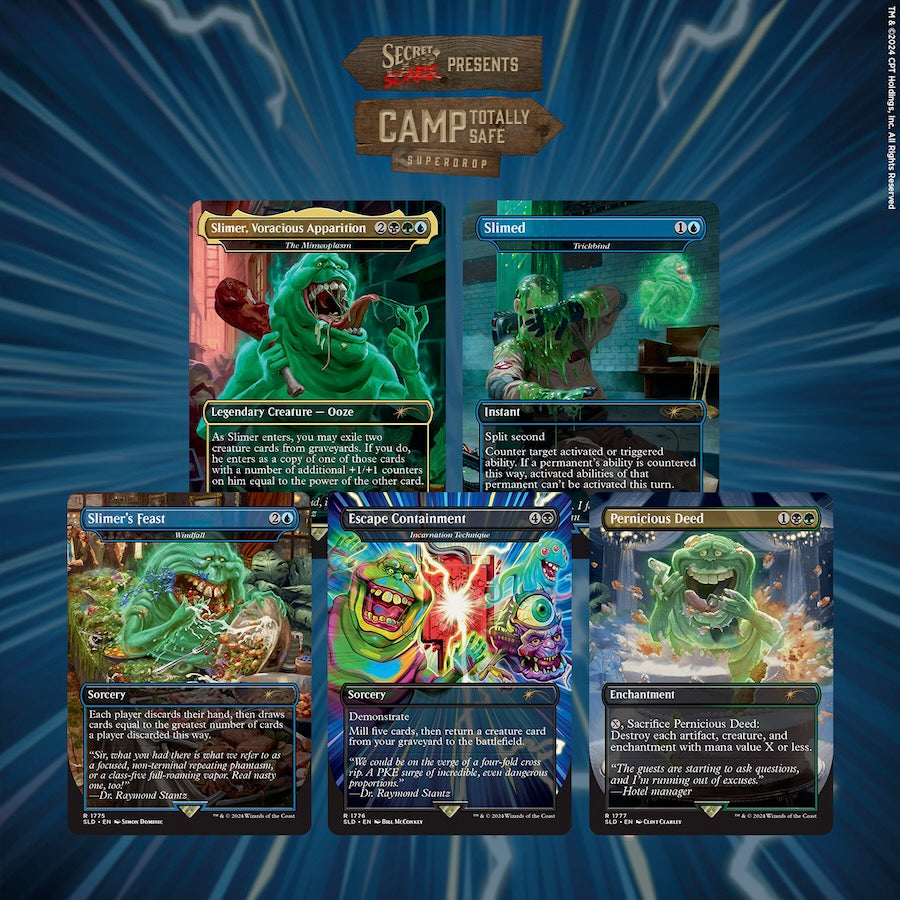 Secret Lair x Ghostbusters: Slimer (Secret Lair Camp Totally Safe