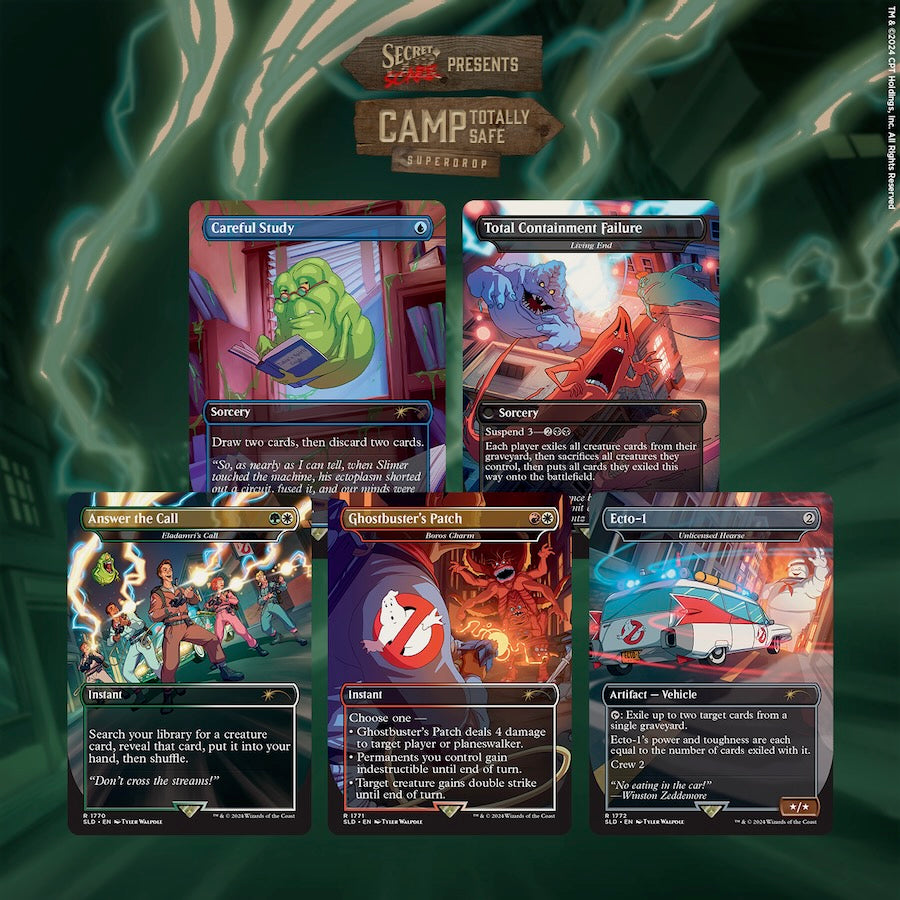 Secret Lair x Ghostbusters: The Real Ghostbusters (Secret Lair Camp Totally Safe Superdrop)
