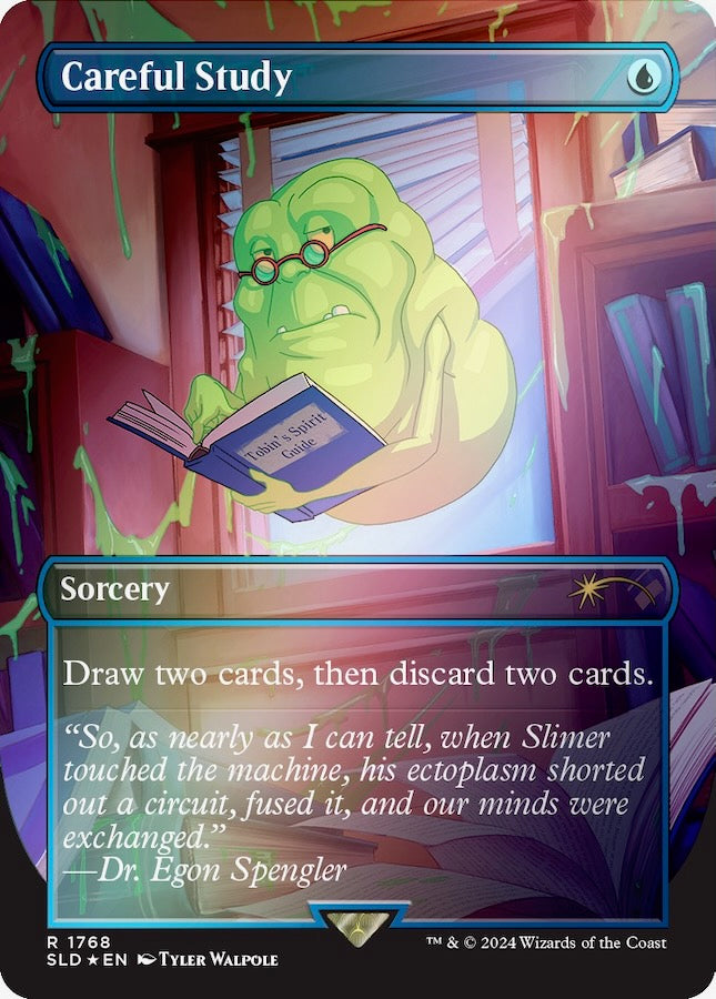 Secret Lair x Ghostbusters: The Real Ghostbusters Rainbow Foil Edition (Secret Lair Camp Totally Safe Superdrop)
